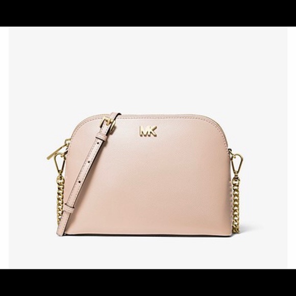 Michael Kors Crossgrain Leather Dome Crossbody - Picture 2 of 6